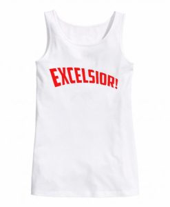 excelsior white tank top