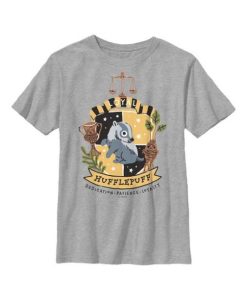 Athletic Heather Harry Potter ‘Loyal Hufflepuff’ Crewneck Tee