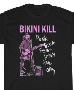 Bikini Kill Riot T Shirt