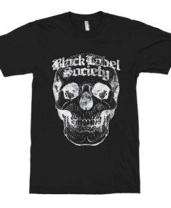 Black Label Society Skull T-Shirt