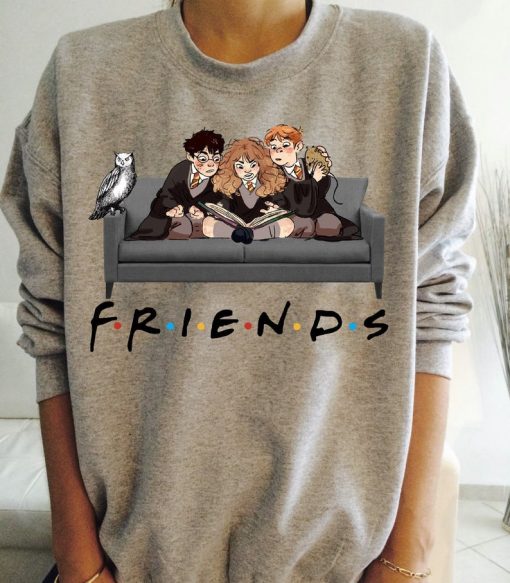 Friends-Harry Potter Patronus Daniel Radcliffe Emma Watson Daniel Radcliffe Sweatshirt