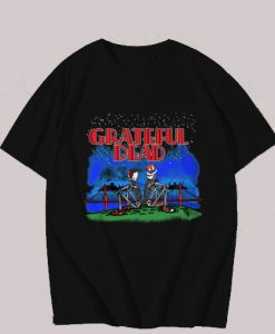 Grateful Dead Golden Gate San Francisco Skeleton T-shirt