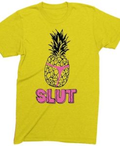 Pineapple Slut Men’s Funny T-Shirt