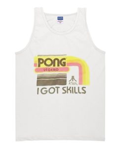 Pong Legend I Got Skills Trending tank top