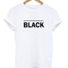 black line tshirt