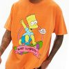 Bart Simpson Skatebard Yo Dude T Shirt