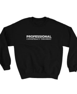 Professional Conspiracy Theorist Sweatshirt