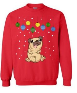 Pug Christmas Sweatshirt