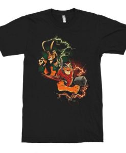 The Lion King Thor and Loki Mashup T-Shirt