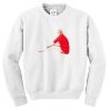 red monroe sweatshirt