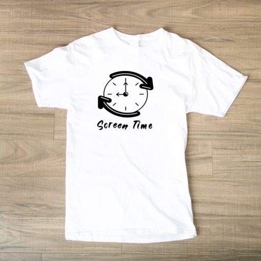 Black Sreen time TSHIRT