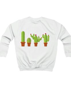 Cactus Pattern Sweatshirt