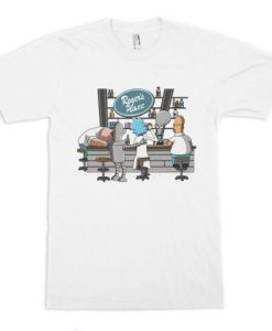 Cartoon Bar Party Funny T-Shirt