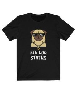 Cartoon Dog with glasses Unisex Short Sleeve T Shirt