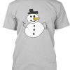 Cartoon Snow Man T Shirt