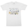 Cartoons Combo Friends At The Bar T-Shirt