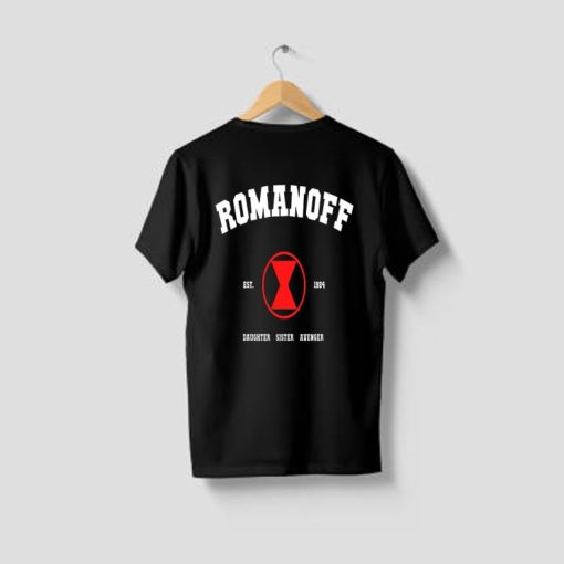 Romanoff Est 1984 Widow Tribute tshirt