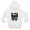 Smart dog with glasses Hoodie