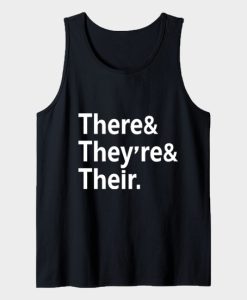 There They’re Their Funny Teacher Tanktop