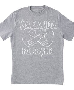 Wakanda Forever Black Panther Hand tshirt