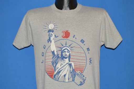 80s I.B.E.W. Statue of Liberty t-shirt