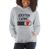 Adoption Loading… Please Wait Hearts Unisex Hoodie