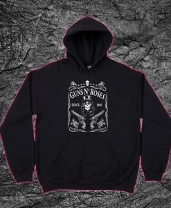 Guns N Roses Jack Daniels Since 1985 Hoodie