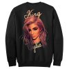 Kylie jenner King Kylie Sweatshirt Back