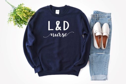 L and D Nurse Crewneck Sweatshirt