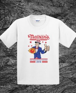 Nathan’s Famous Hot Dog Eating Contest Joey Chestnut T Shirt