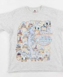 95 Lighthouses of the Chesapeake T-Shirt