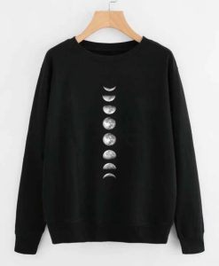 vertical Moon Sweatshirt