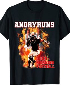 Angry Runs Football T Shirt