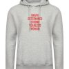 Brave Determined Strong Fearless Woman Hoodie