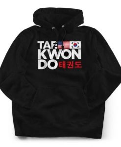 Taekwondo 태권도 Flag Hoodie