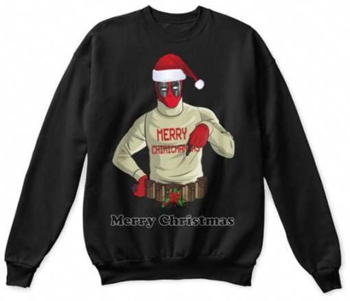 Deadpool Cloud 9 Merry Christmas Sweatshirt