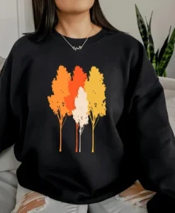 Distressed Maple Tree Sweatshirt