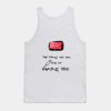 Fight Club owning you Tyler Durden Tank Top