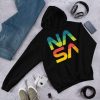 Retro NASA Pullover Space Black Hoodie