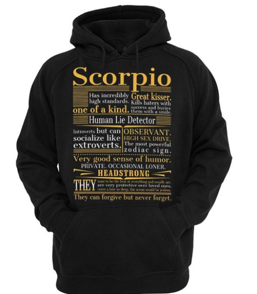 scorpio quotes Hoodie