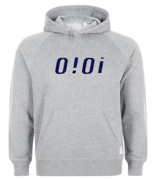 oioi grey hoodie