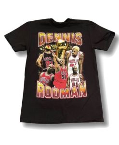 Dennis Rodman Championship Graphic T-shirt