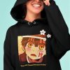 Hanako Kun Floral Hoodie