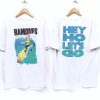 Ramones Surfing Spellout Hey Ho Let’s Go T Shirt Twoside