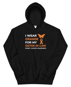 I Wear Orange For My Sister-in-law Unisex Hoodie