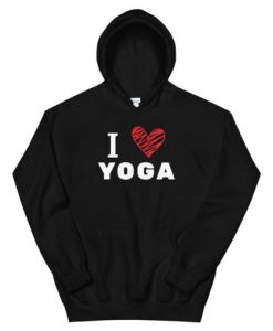 I love yoga Unisex Hoodie