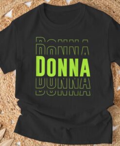 donna idea first name t shirt